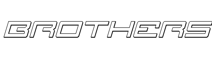 Legion 3D Italic  Free Fonts Download