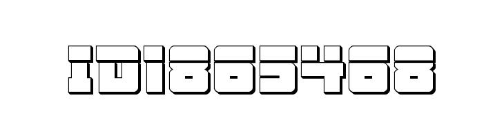 Liberty Legion 3D Laser  Free Fonts Download