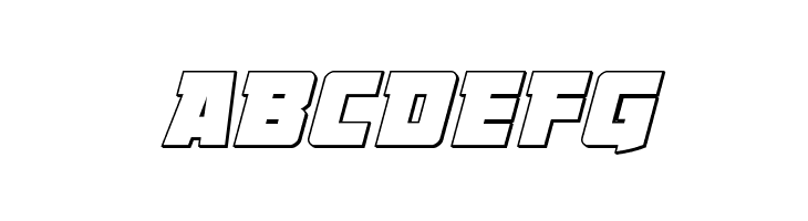 Liberty Legion Outline Italic  Free Fonts Download