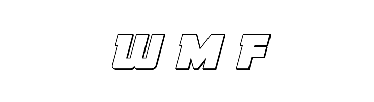 Liberty Legion Outline Italic  Free Fonts Download