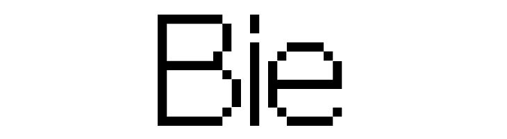pix-PixelFJVerdana12pt  Free Fonts Download