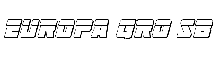 Liberty Legion 3D Laser Italic  Free Fonts Download