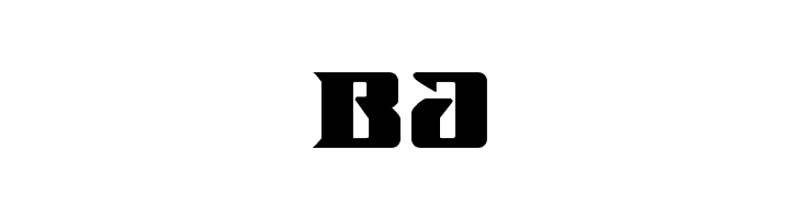 BA Lifeforce Expanded Font