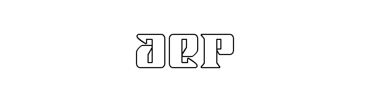 Lifeforce Outline  Free Fonts Download