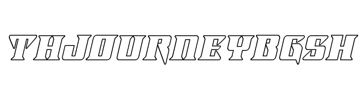 Lifeforce Outline Italic  Free Fonts Download