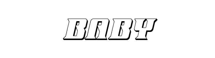 Lifeforce 3D Italic  Free Fonts Download