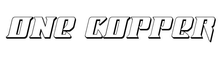 Lifeforce 3D Italic  Free Fonts Download