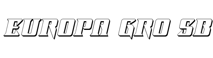 Lifeforce 3D Italic  Free Fonts Download