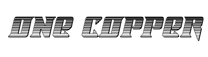 Lifeforce Chrome Italic  Free Fonts Download