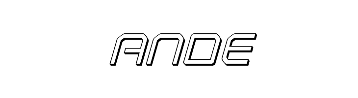 Light Brigade 3D Italic  Free Fonts Download