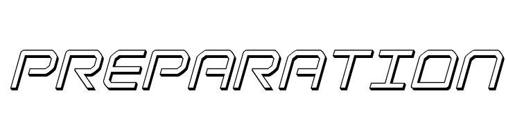 Light Brigade 3D Italic  Free Fonts Download