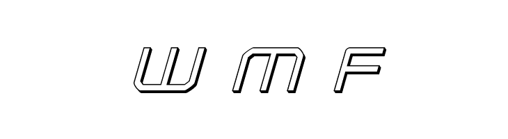 Light Brigade 3D Italic  Free Fonts Download