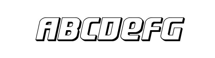 Lightsider 3D  Free Fonts Download