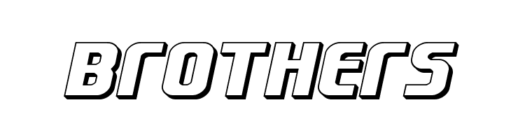 Lightsider 3D  Free Fonts Download