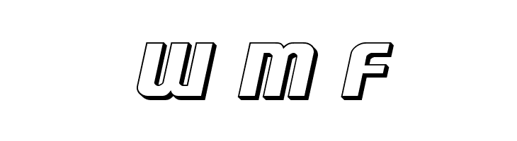 Lightsider 3D  Free Fonts Download