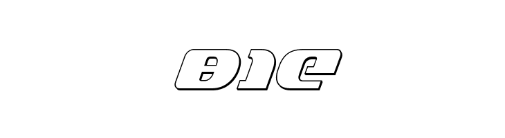 Lord of the Sith 3D Italic  Free Fonts Download