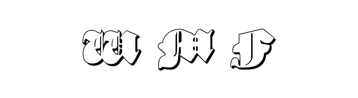 Lux Contra Tenebras 3D  Free Fonts Download