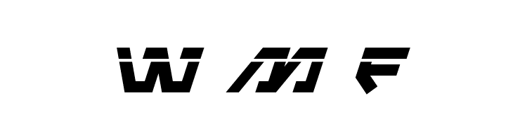 Metal Storm Laser Italic  Free Fonts Download