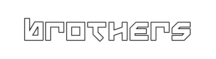 Metal Storm Outline  Free Fonts Download