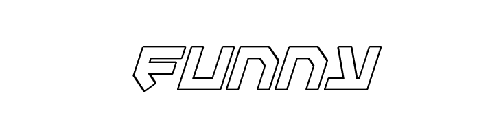 Metal Storm Outline Italic  Free Fonts Download