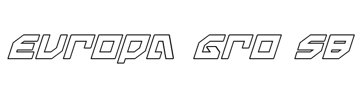 Metal Storm Outline Italic  Free Fonts Download