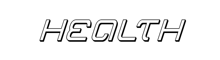 Miracle Mercury 3D Italic  Free Fonts Download