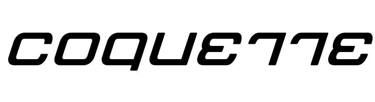 Miracle Mercury Bold Expanded Italic  Free Fonts Download