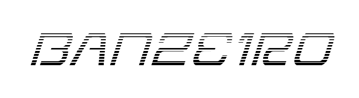 Miracle Mercury Gradient Italic  Free Fonts Download