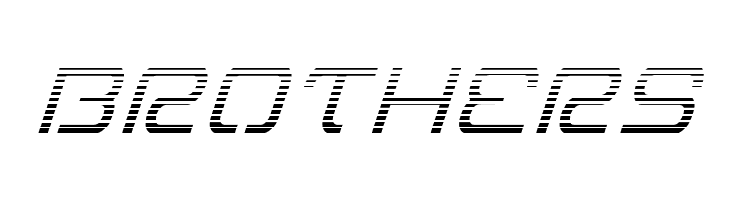 Miracle Mercury Gradient Italic  Free Fonts Download