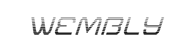 Miracle Mercury Gradient Italic  Free Fonts Download