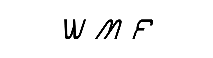 Miracle Mercury Condensed Italic  Free Fonts Download