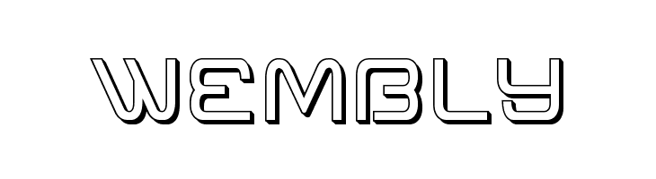 Miracle Mercury 3D  Free Fonts Download