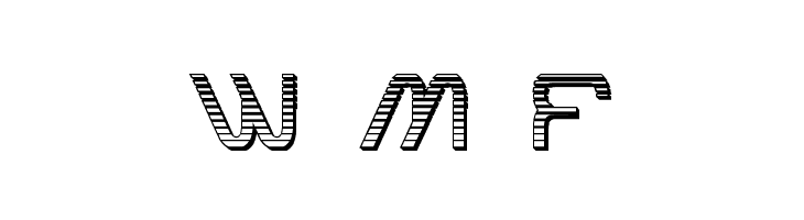 Miracle Mercury Chrome  Free Fonts Download