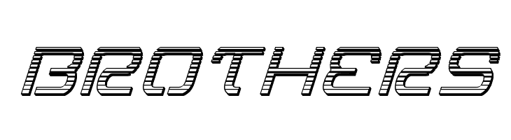 Miracle Mercury Chrome Italic  Free Fonts Download