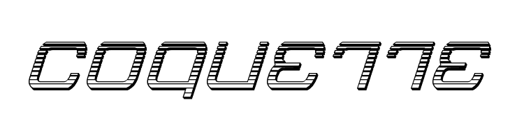 Miracle Mercury Chrome Italic  Free Fonts Download