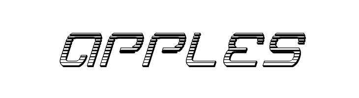 Miracle Mercury Chrome Italic  Free Fonts Download