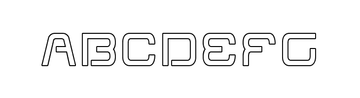 Miracle Mercury Outline  Free Fonts Download