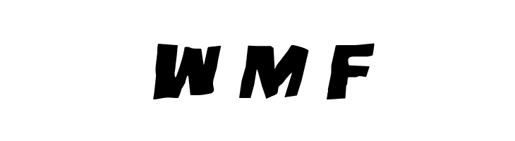 Mister Twisted Expanded Italic  Free Fonts Download