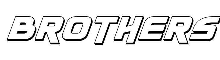 Moltors 3D Italic  Free Fonts Download