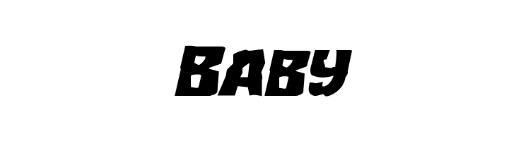 Monster Hunter Expanded Italic  Free Fonts Download