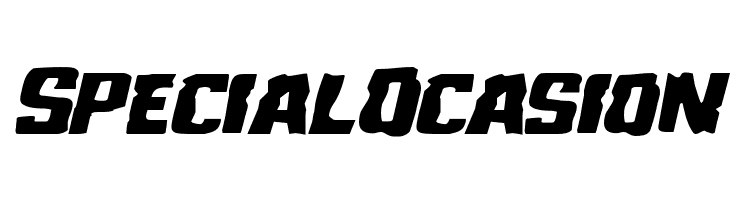 Monster Hunter Expanded Italic  Free Fonts Download