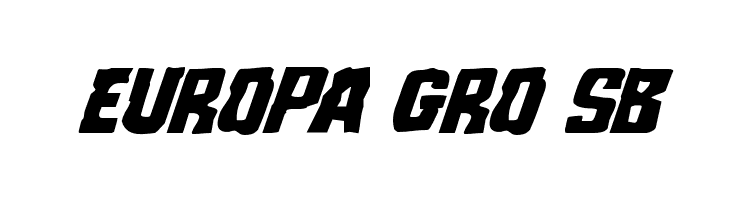 Monster Hunter Super-Italic  Free Fonts Download