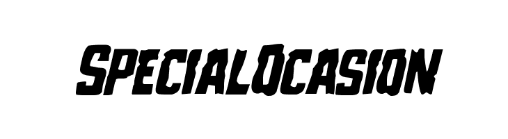 Monster Hunter Condensed Italic  Free Fonts Download