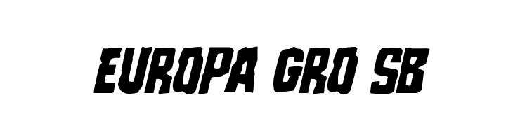 Monster Hunter Condensed Italic  Free Fonts Download