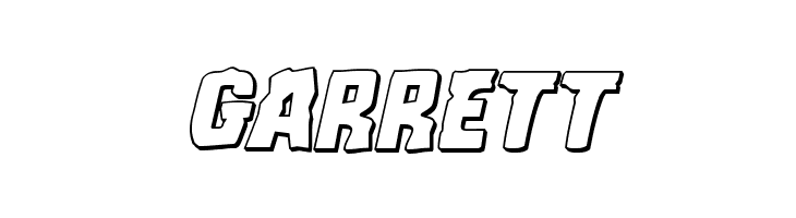 Monster Hunter 3D Italic  Free Fonts Download