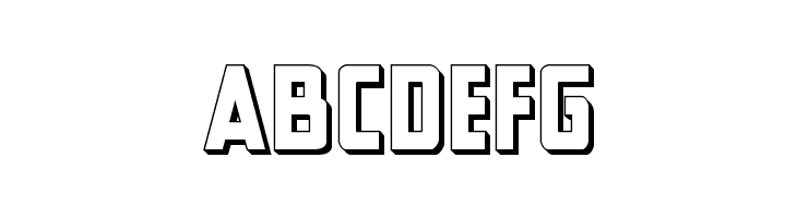 New Comic Title 3D  Free Fonts Download