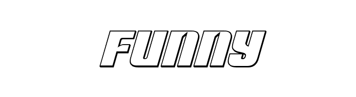 Nightwraith Outline Italic  Free Fonts Download