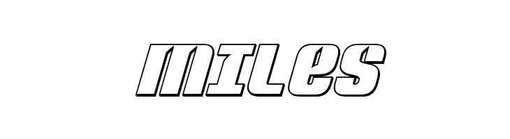 Nightwraith Outline Italic  Free Fonts Download