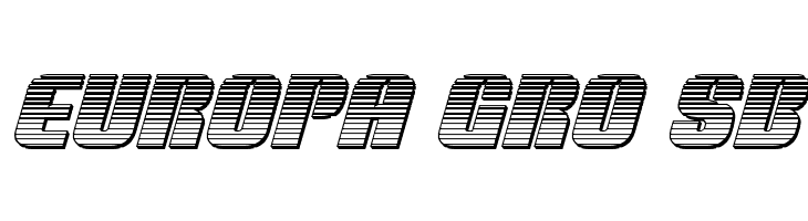 Nightwraith Chrome Italic  Free Fonts Download