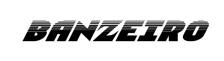 Ninja Garden Halftone Italic  Free Fonts Download